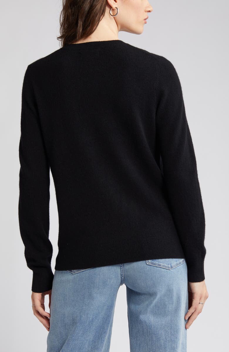 Nordstrom Cashmere Crewneck Sweater, Alternate, color, 