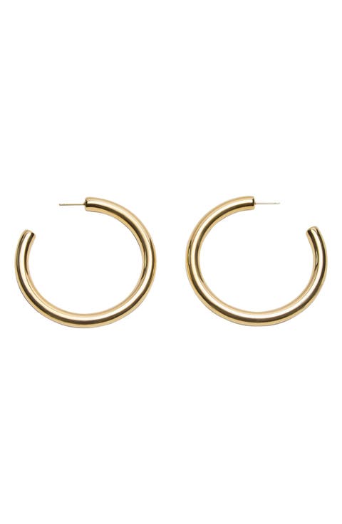 Chunky Hoop Earrings