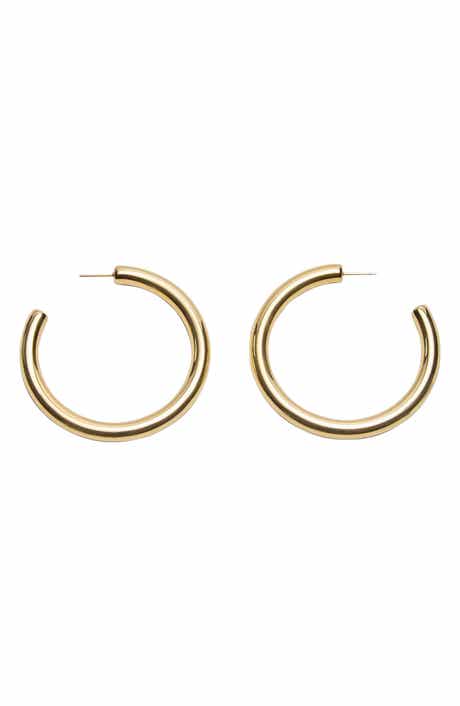 st. Moran Chunky Hoop Earrings