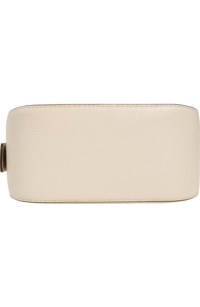 Madewell The Sculpted Metal Wristlet Bag, Alternate, color, Vintage Muslin