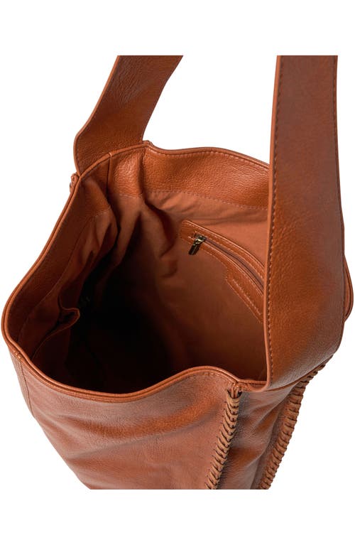 Urban Originals Knowing Vegan Leather Shoulder Bag In Tan