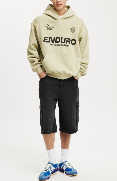COTTON ON BOX FIT GRAPHIC HOODIE