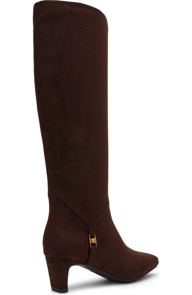Anne Klein Iverson Knee High Boot, Alternate, color, Dark Brown