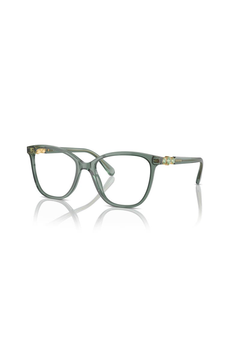 52mm Square optical glasses, Main, color, Green