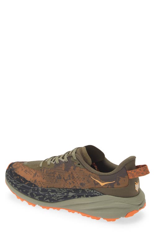 Hoka Speedgoat 6 Trail Running Shoe In Brown
