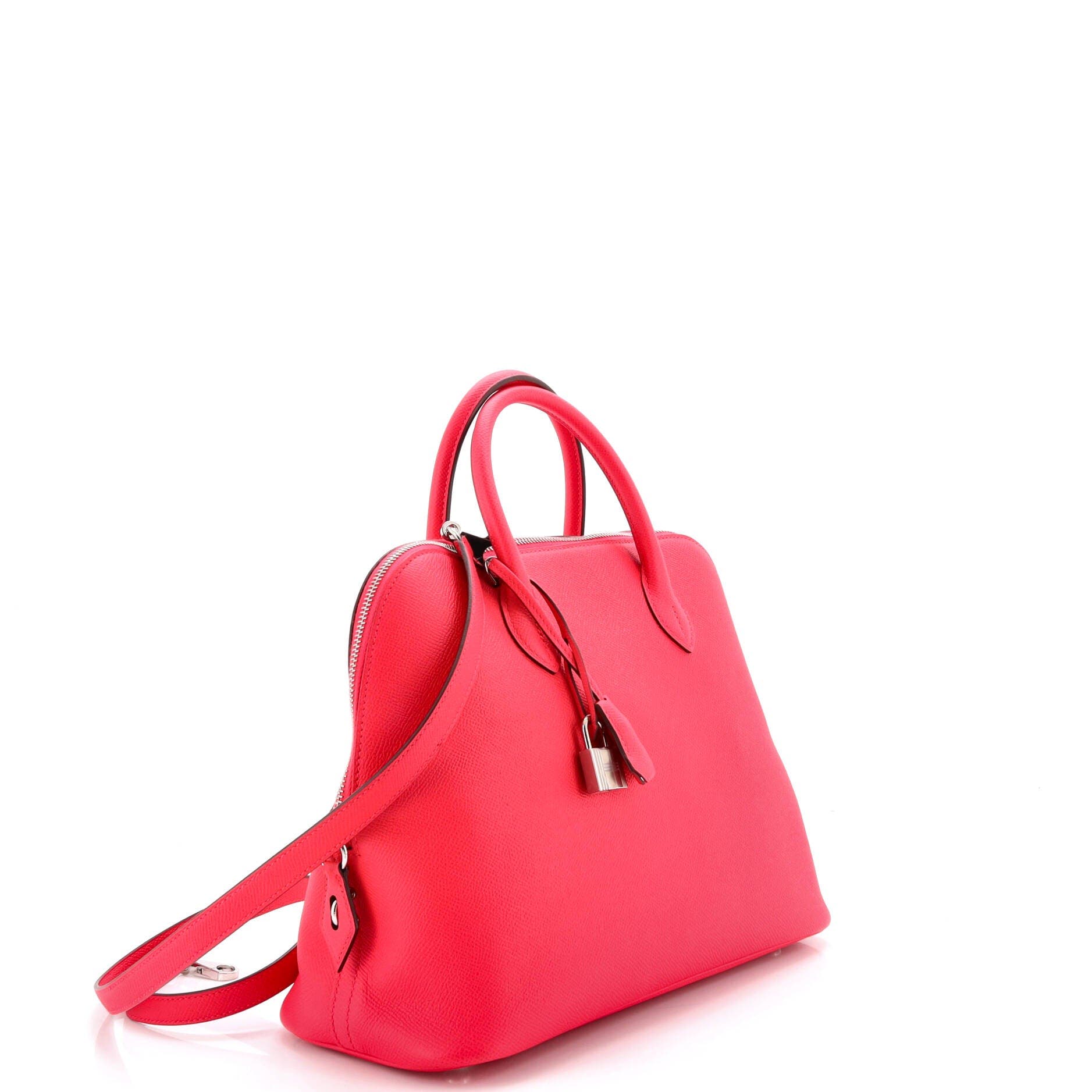 Pre-Owned Hermes Bolide 1923 Bag Epsom 30, Alternate, color, Rose Extreme