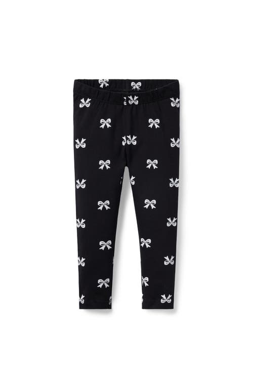 Janie And Jack The Everyday Bow Legging In Black