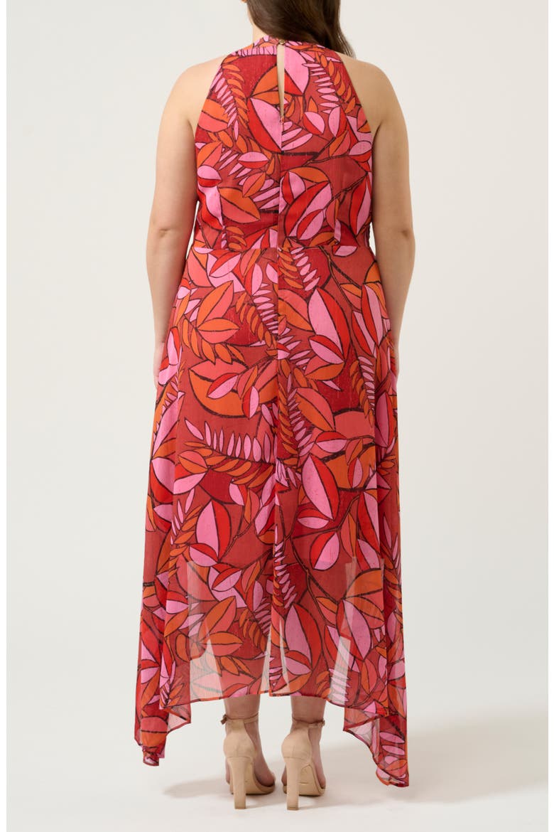 Aster Halter Dress, Alternate, color, PRINT