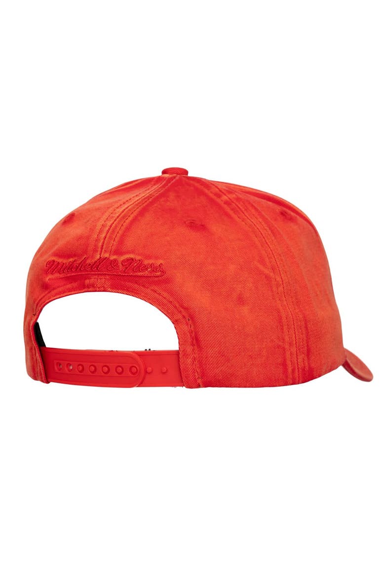 Men's Mitchell & Ness  Red Detroit Red Wings Downtown Snow Wash Pro-Crown Adjustable Hat, Alternate, color, Red