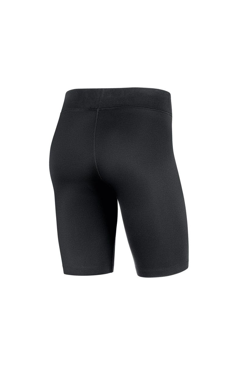 Nike Women's Nike Black North Carolina Tar Heels Essential Tri-Blend Bike Shorts, Alternate, color,