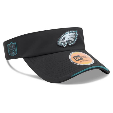 Men's New Era Black Philadelphia Eagles 2026 Sideline Adjustable Visor