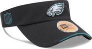 New Era Men's New Era Black Philadelphia Eagles 2026 Sideline Adjustable Visor