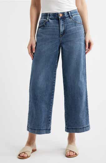 Gracie Skyrise Double Side Seam Wide Leg Jeans