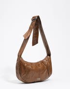 BIMBA Y LOLA Medium Shiny Moon Bag