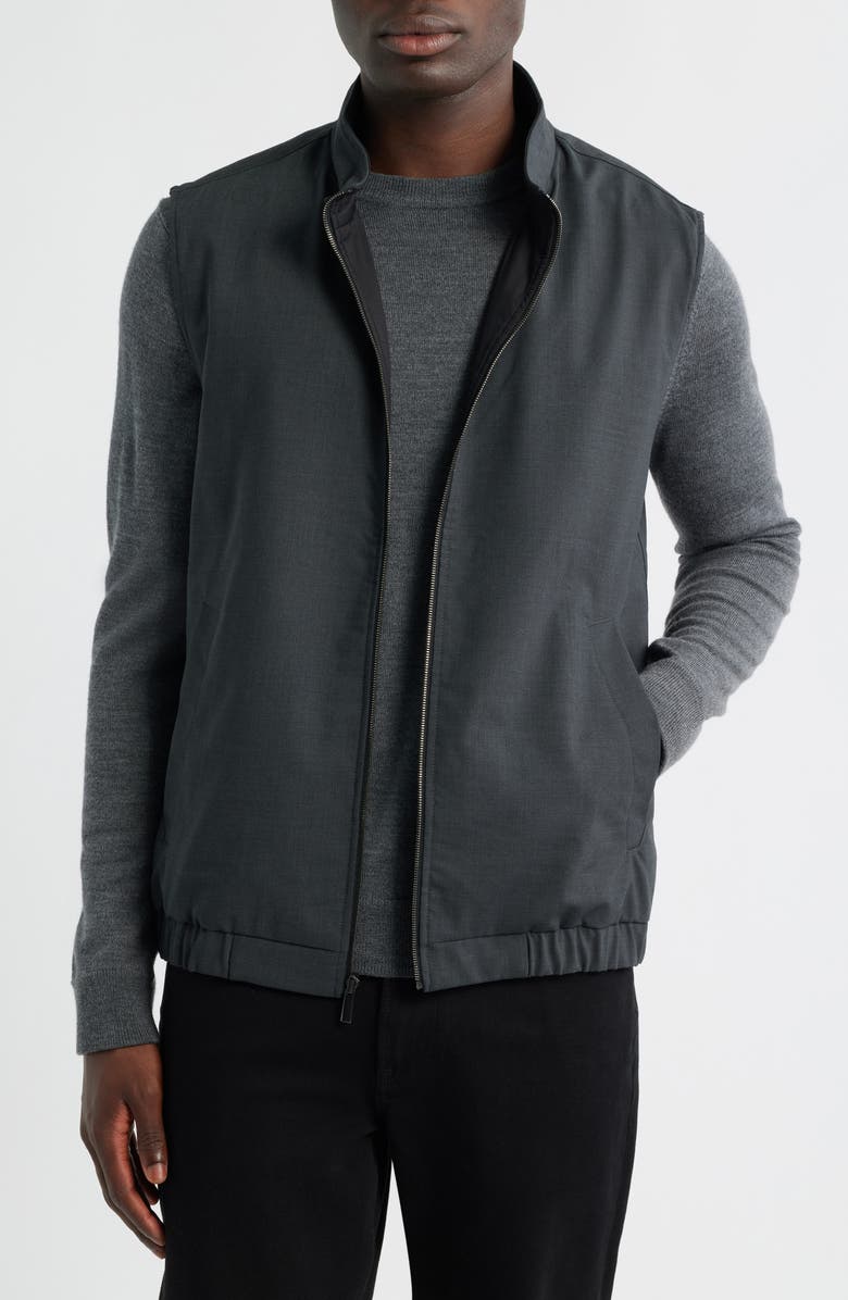 Eton Reversible Vest, Alternate, color, Dark Grey