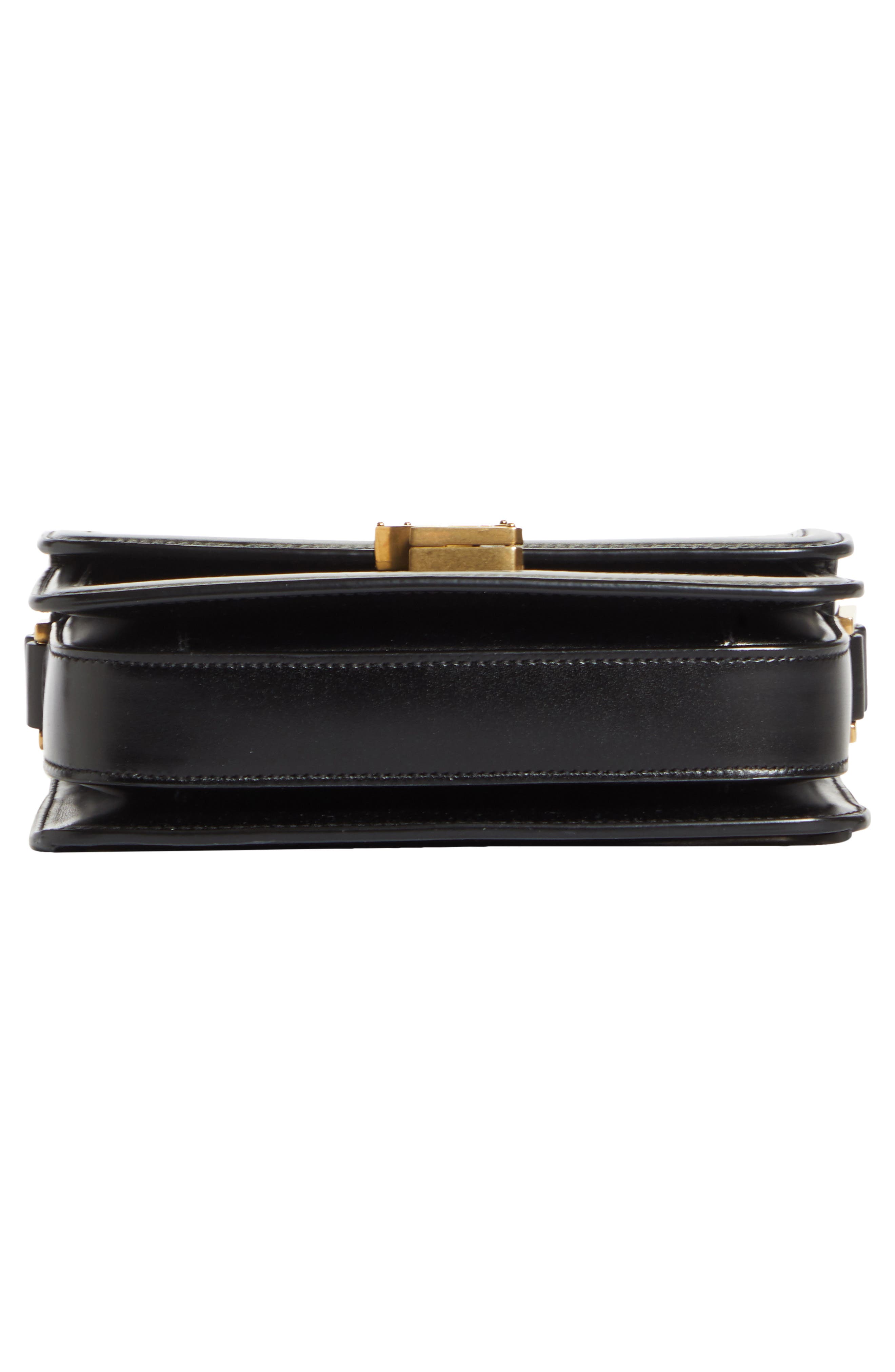 Saint Laurent Small Solferino Leather Shoulder Bag, Alternate, color, 