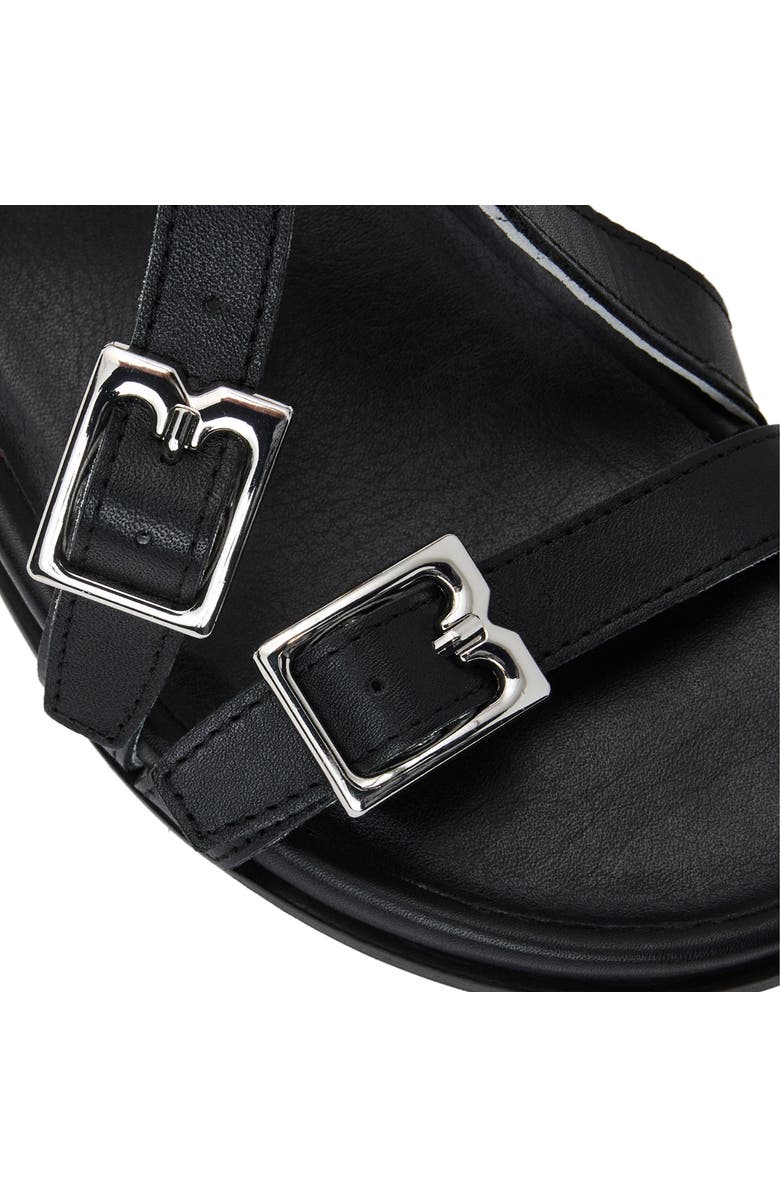 Bruno Magli Gianna Slingback Sandal, Alternate, color, Black Nappa