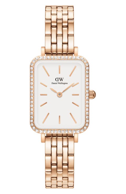 Quadro Bracelet Watch, 20mm x 26mm