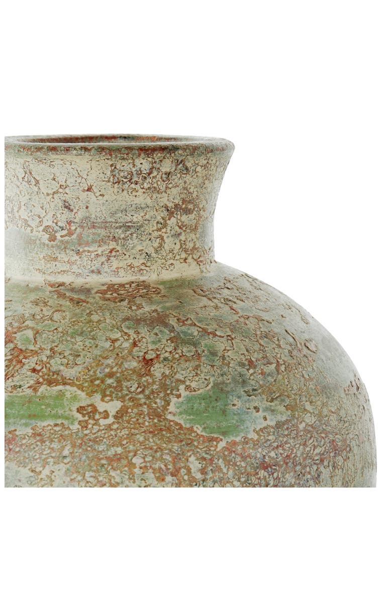 Brown Ceramic Vase, Alternate, color, BROWN