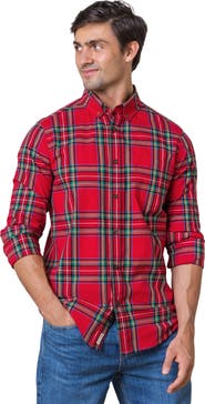 Hope & Henry Men's Organic Stretch Poplin Shirt