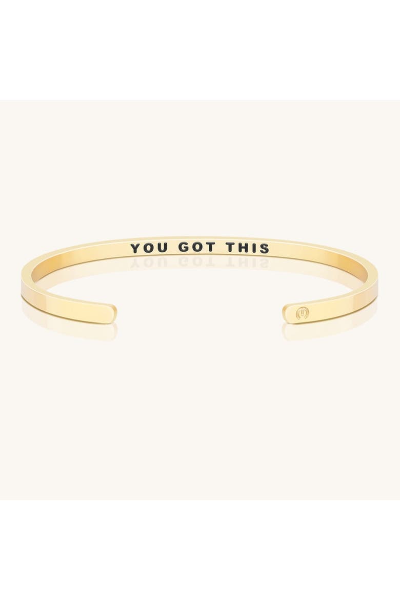 You Got This bracelet, Main, color, Inside - Yellow Gold