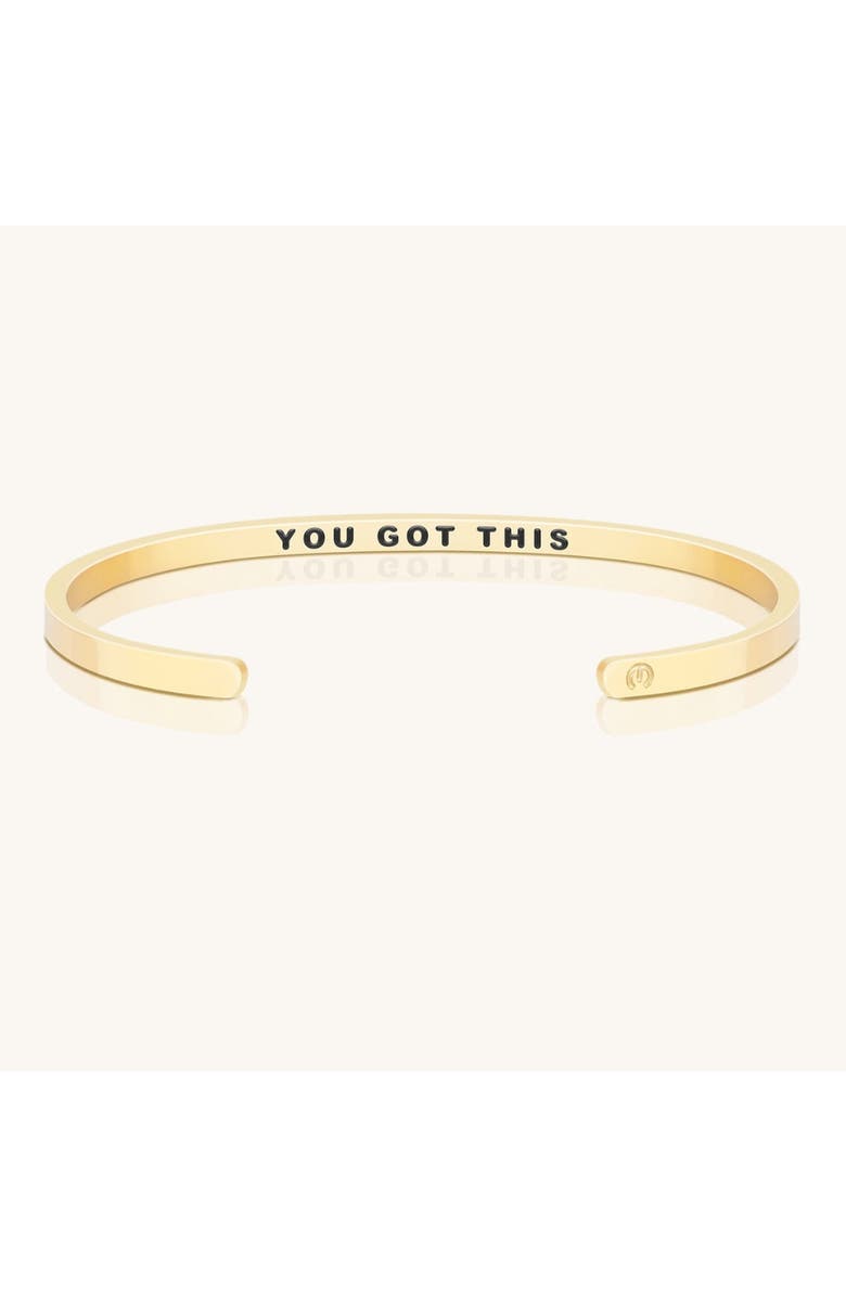 Mantra You Got This bracelet, Main, color, Inside - Yellow Gold
