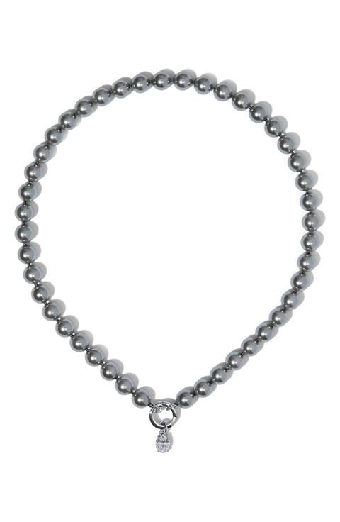 Poppy Charm Ring Necklace