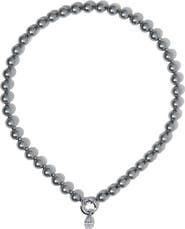 Nadri Poppy Charm Ring Necklace