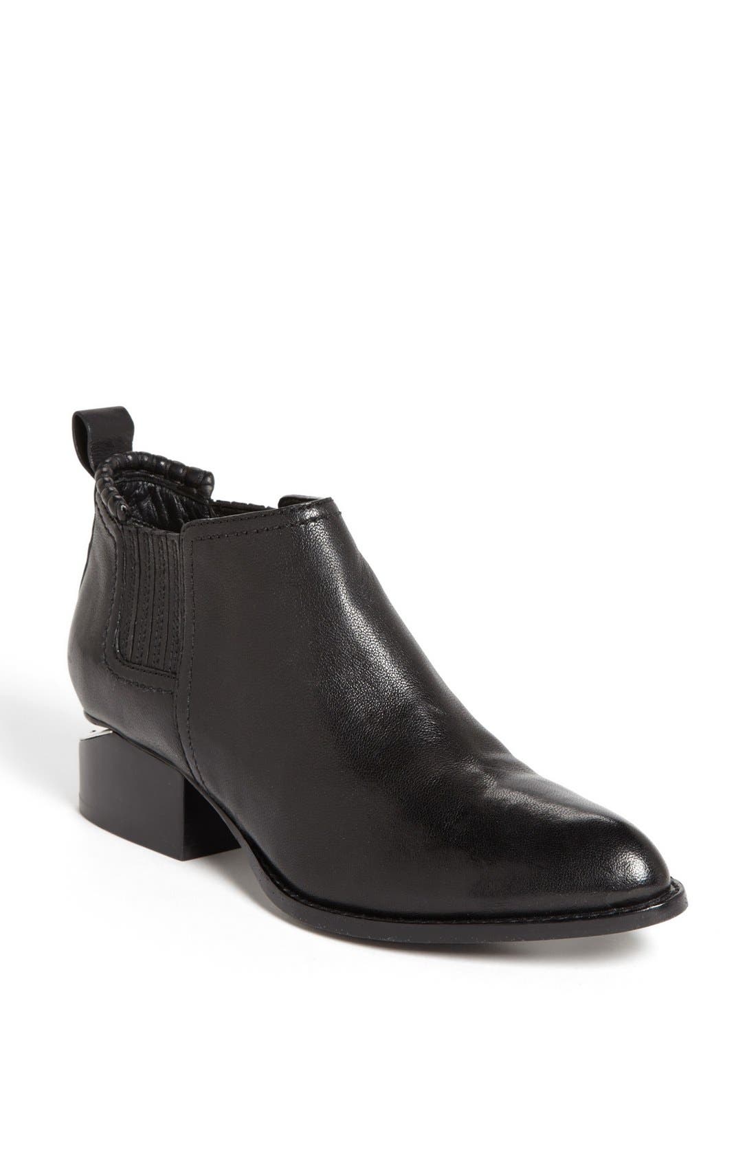 'Kori' Ankle Boot, Main, color, BLACK