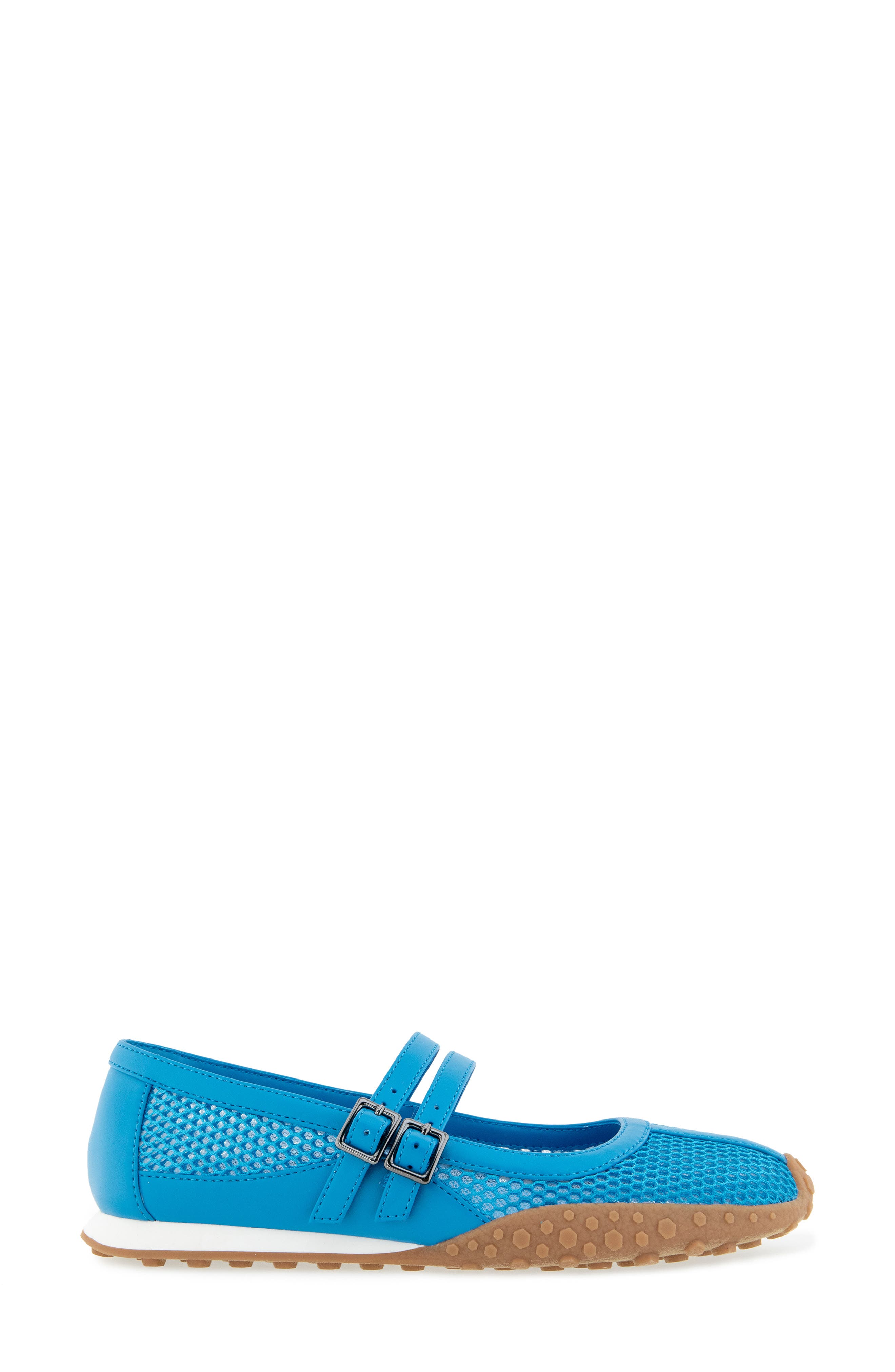 Violeta Mary Jane Flat, Alternate, color, BLUE MESH