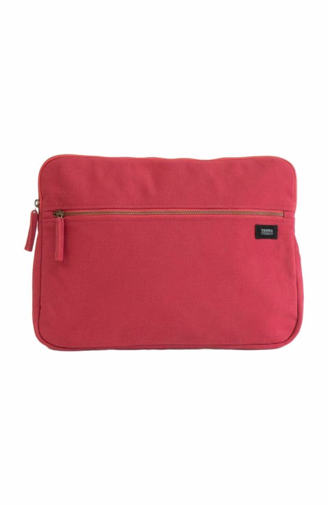 15.6-Inch Organic Cotton Laptop Sleeve