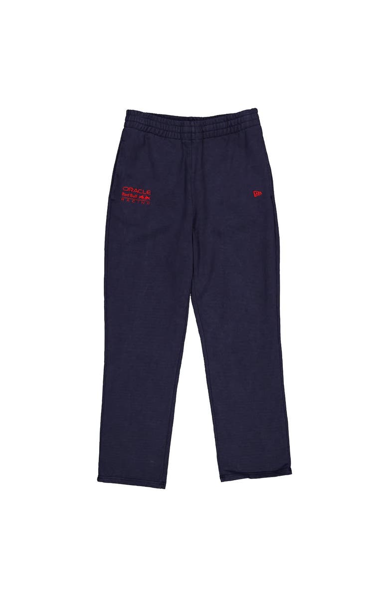 New Era Men's New Era Navy Red Bull Racing Straight Leg Joggers, Alternate, color,