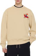 Burberry Knight Cotton Sweatshirt