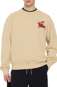 Burberry Knight Cotton Sweatshirt