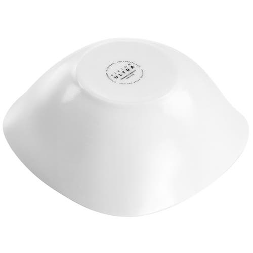 Gibson Piazza 12 Piece Tempe Opal Glass Dinnerware Set In White