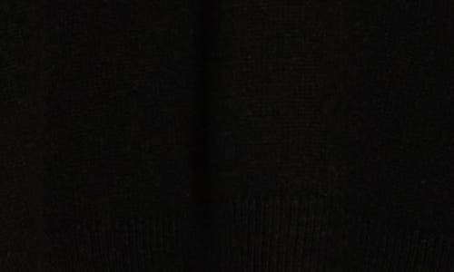 Frame Frankie V-neck Wool Blend Sweater In Black