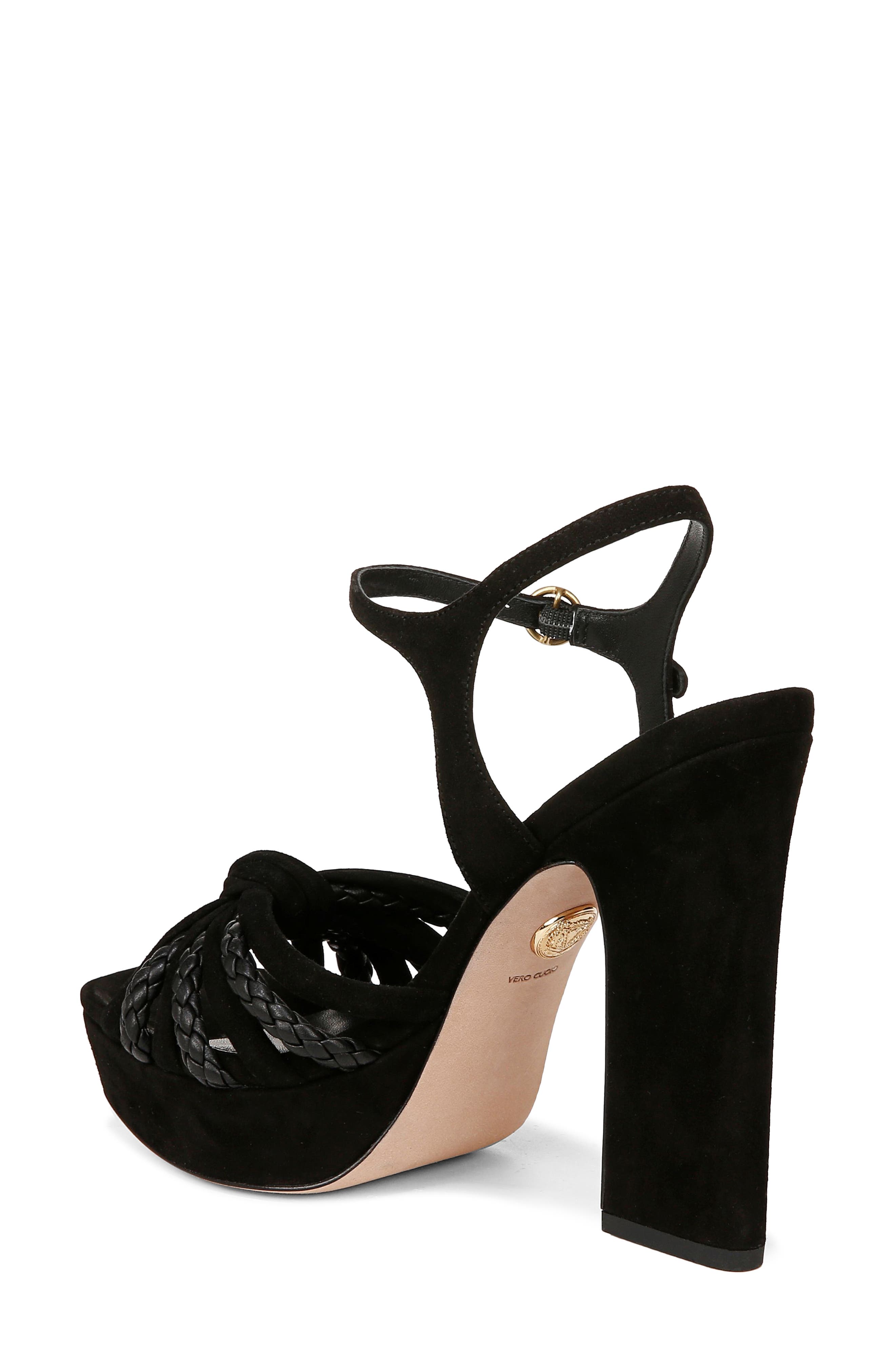 Veronica Beard Flavia Ankle Strap Platform Sandal, Alternate, color, 