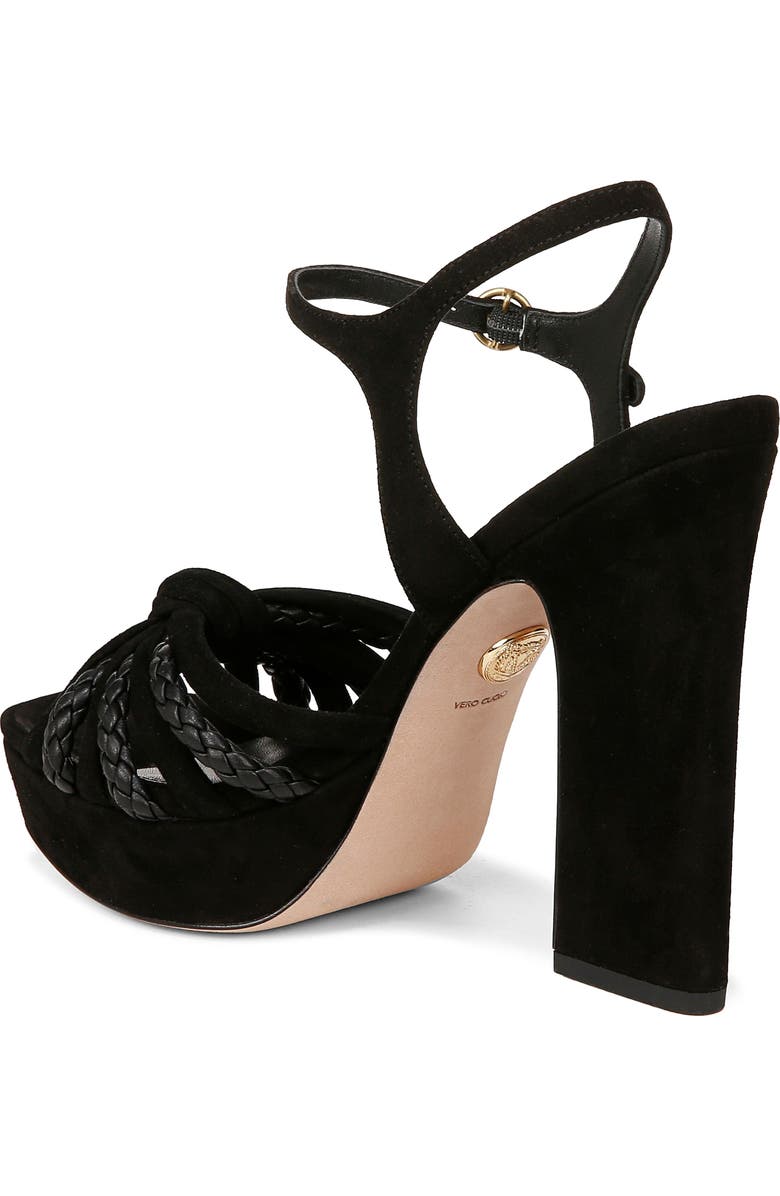 Veronica Beard Flavia Ankle Strap Platform Sandal, Alternate, color,