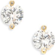 Kate Spade New York brilliant statements duo prong stud earrings