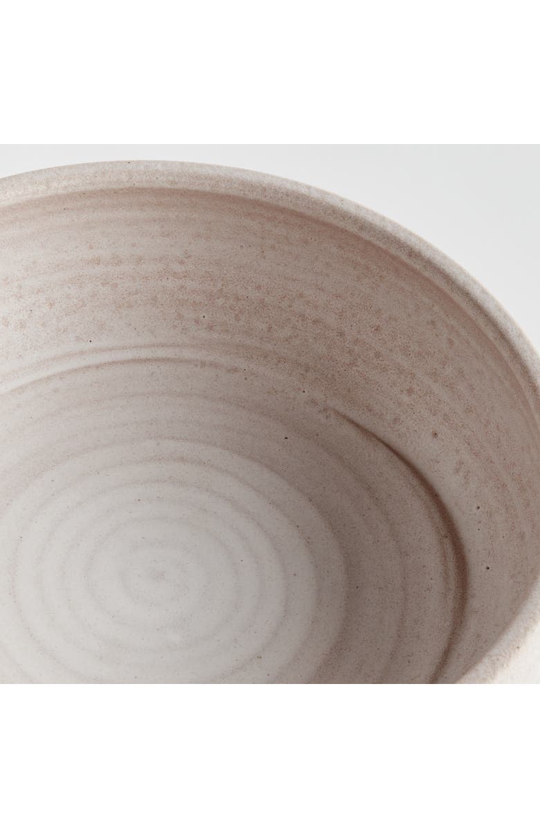 Napa Home & Garden 5" x 16" Chryssa Ceramic Matte Decorative Bowl Centerpiece for All Seasons, Alternate, color,