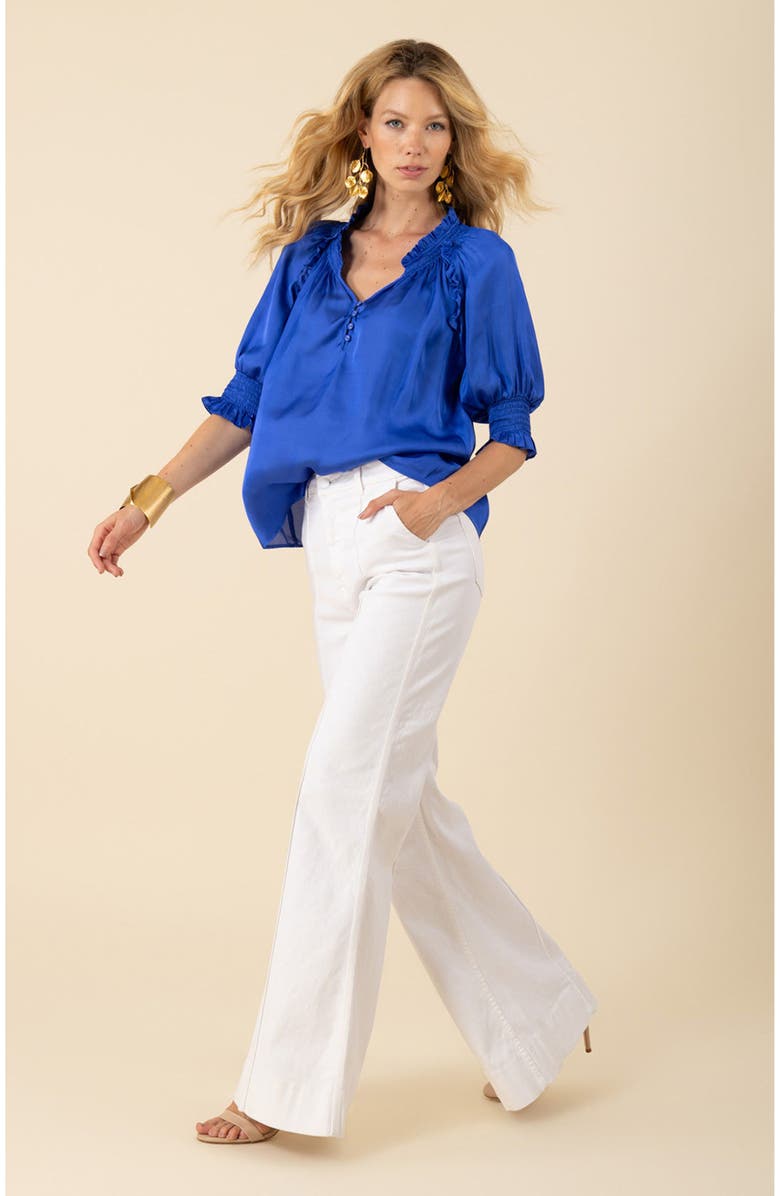 Hale Bob Eileen Charmeuse Top, Alternate, color,