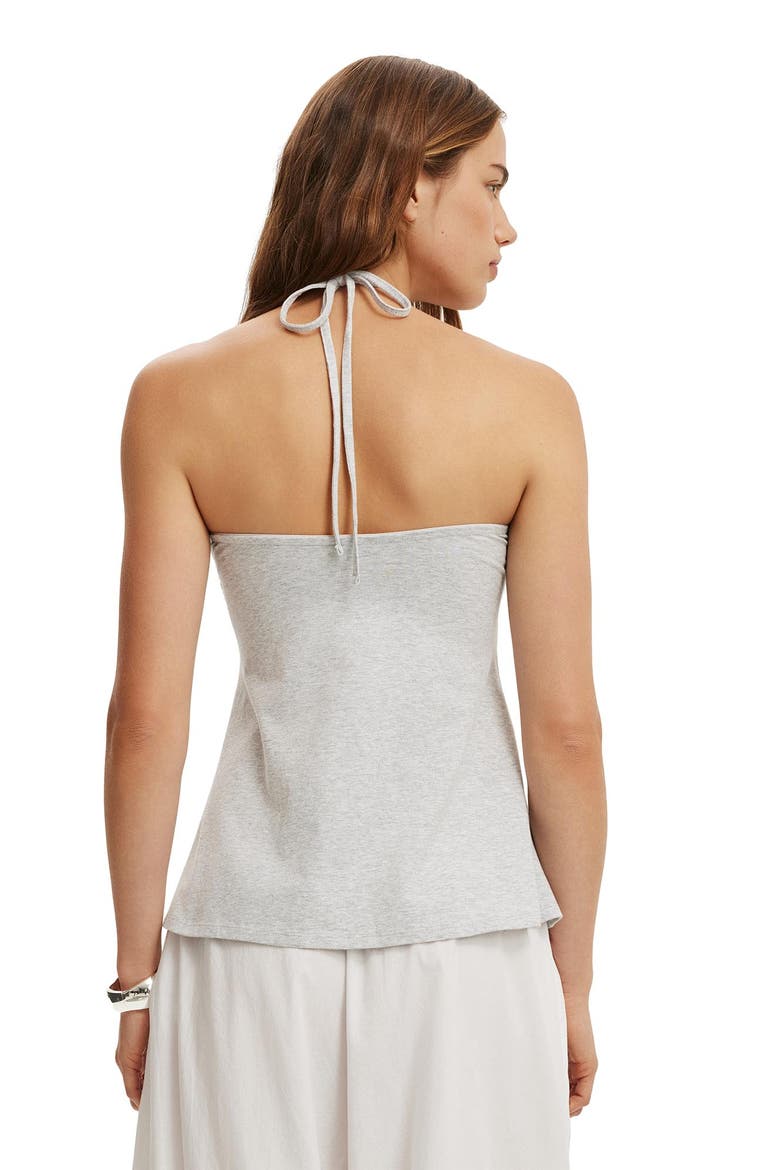 Women's Lucy Babydoll Halter, Alternate, color, Grey Marle