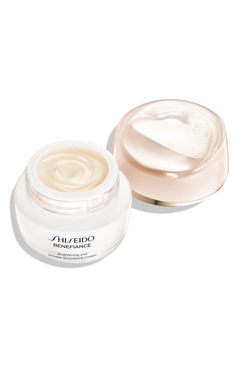 Shiseido Benefiance Brightening & Wrinkle Smoothing Cream, Alternate, color, 