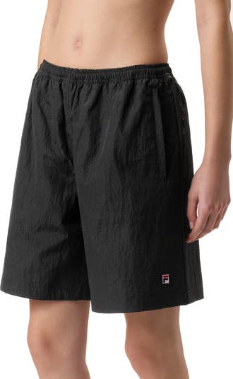 FILA x Hailey Nylon Crinkle Shorts | Nordstrom