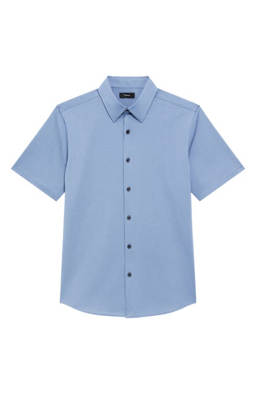 Theory Irving Short-sleeve Shirt In Structure Knit