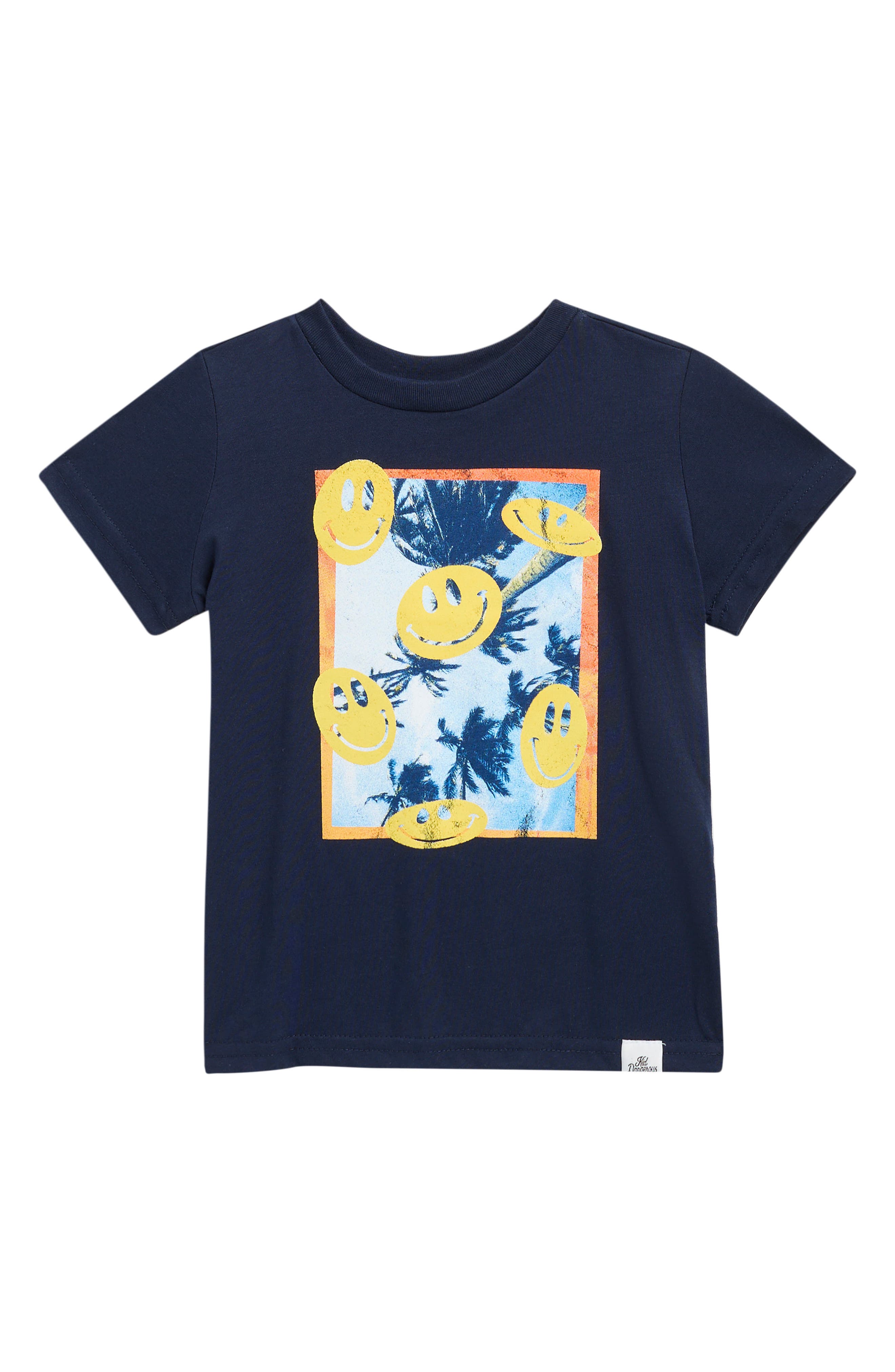 Kids' Smiley Palms Graphic T-Shirt