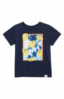 Kids' Smiley Palms Graphic T-Shirt