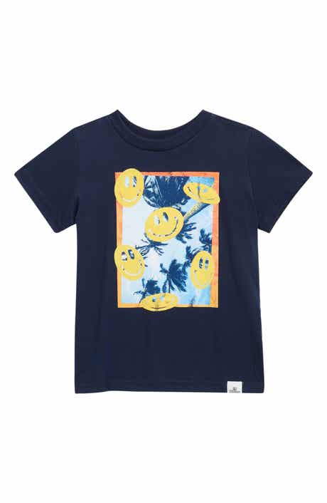 Kids' Smiley Palms Graphic T-Shirt