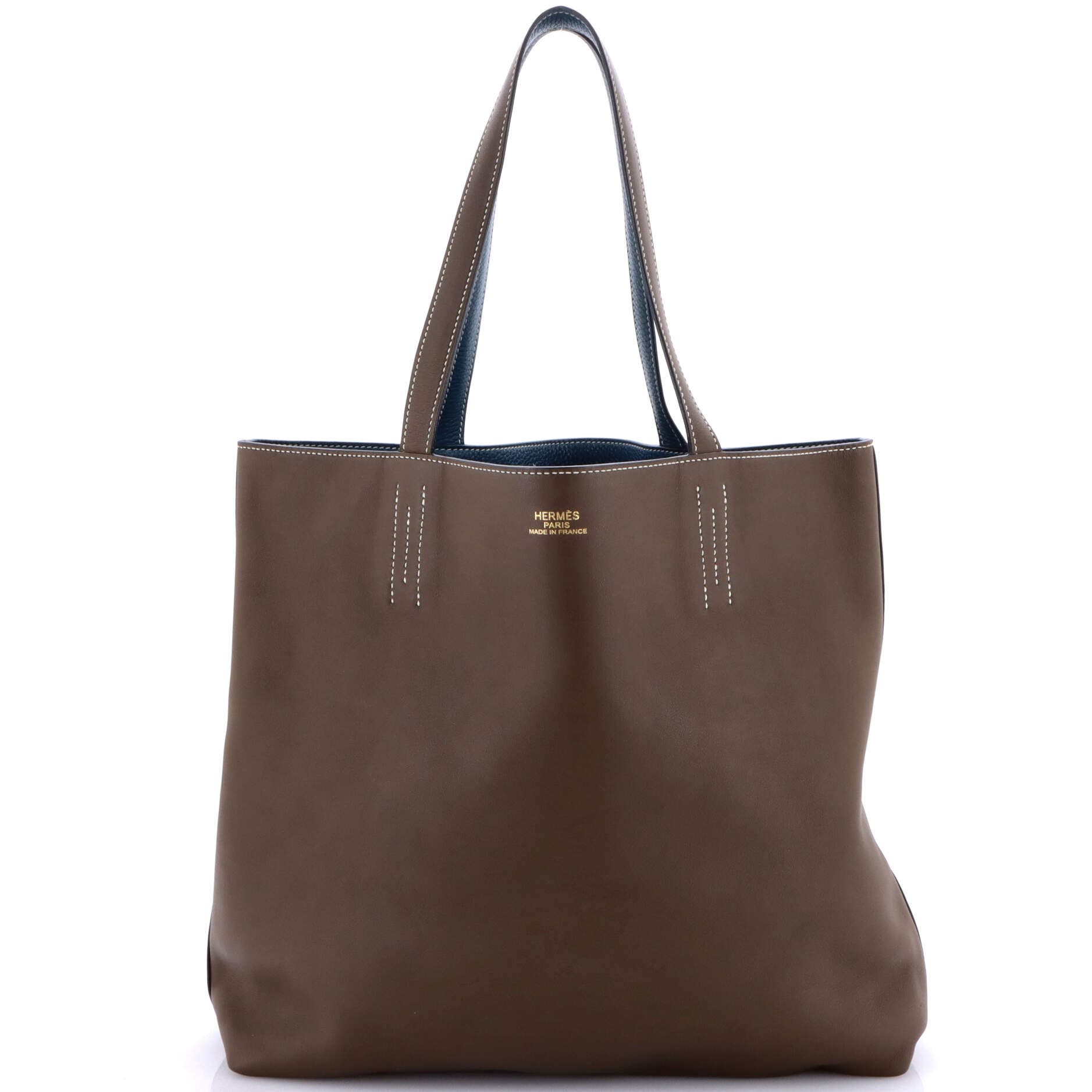 Pre-Owned Hermes Double Sens Tote Clemence and Swift 36, Main, color, 