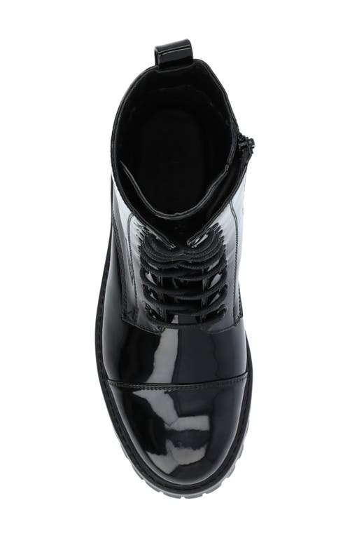 Journee Collection Aaley Bootie In Patent/black